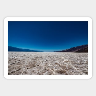 Badwater Basin - Death Valley, Ca Sticker